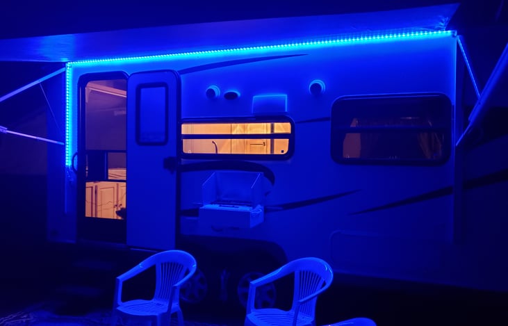 enjoy the evening with special lighting