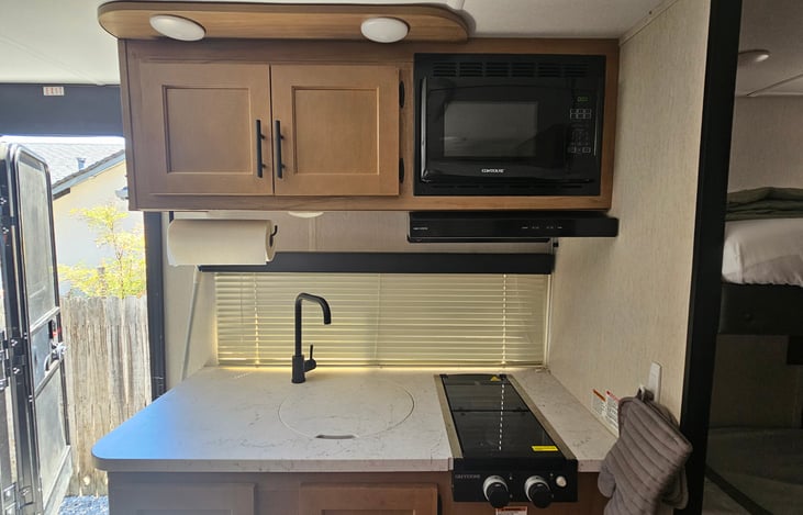 Indoor Kitchen area.
