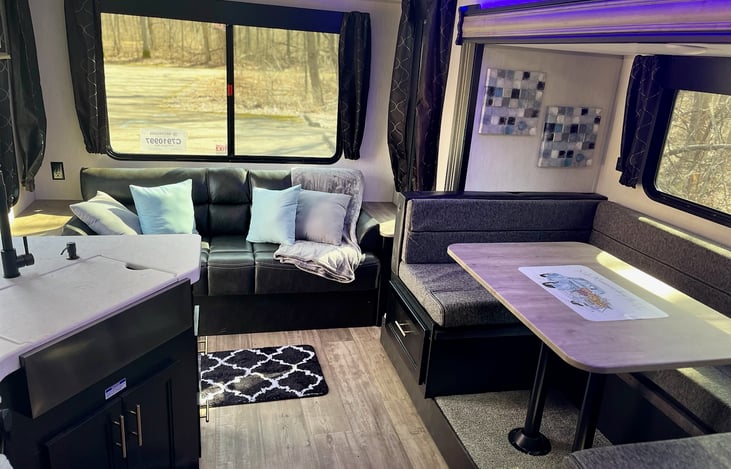 This Table turns into a bed!