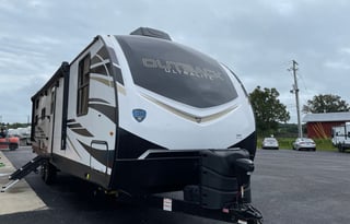 RV outback with private bunkroom