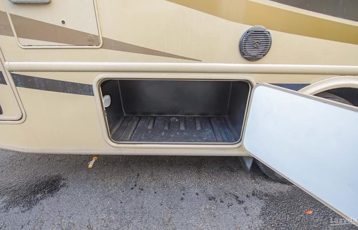 Multiple storage under cabinets