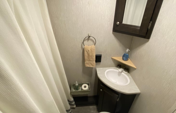 Bathroom with shower