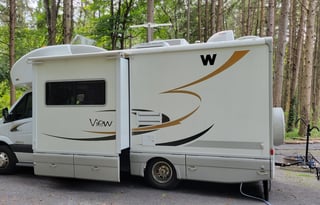 Live your RV dreams!  Glamping with this diesel!