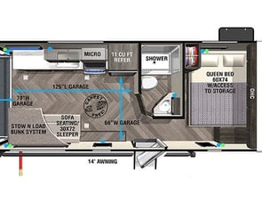 Forest river Ozark 1900TH