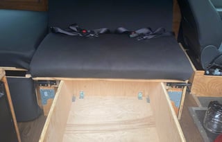 One of a Kind Classic Woody Campervan Sleeps 4/5