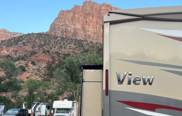 In Zion UT summer of 2022