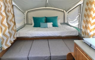 Cozy Pop Up Trailer - we deliver and set up!