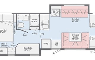 RV Bunkhouse (Stationary & Delivery Available)