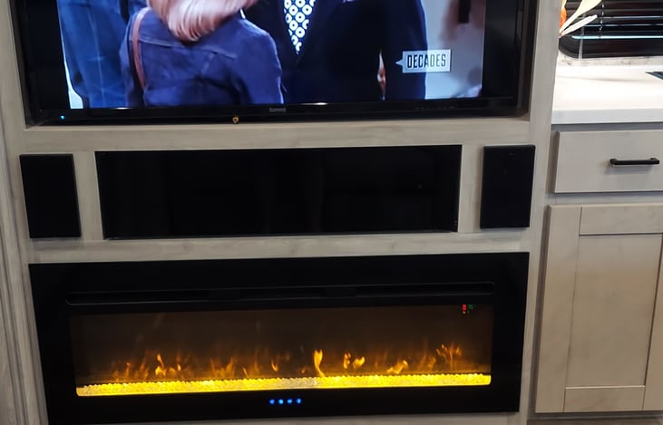 a warming fire place