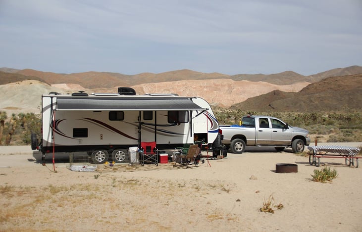 Another Desert Camping trip:  Just showing off the "rig" and the beautiful scenery