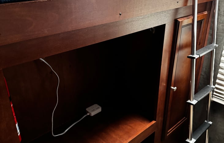 Added-Extension cord with USB and C connections!