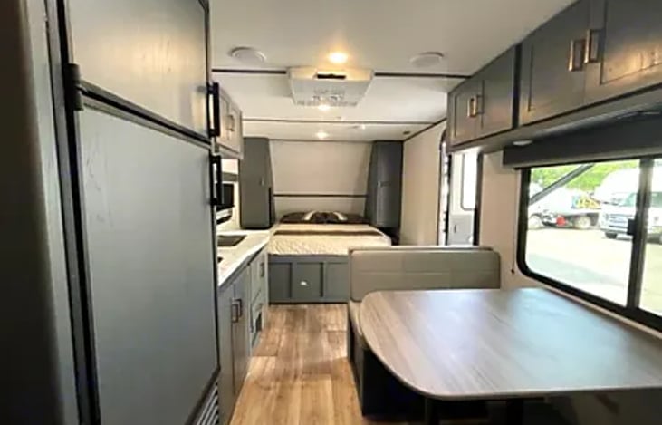 A compact, stylish space that maximizes functionality and lets you cook gourmet meals on the go.