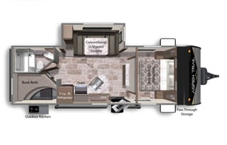 2021 Dutchmen RV Aspen Trail 2340BHSWE