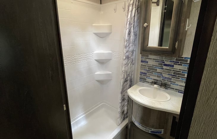 Bathroom - large shower