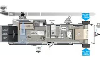 Forest River Wildwood**Mid-Bunk w/patio (OKFL1970)