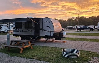The Black Pearl | Luxury Toy Hauler & Patio Deck!