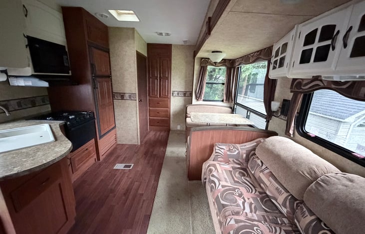 Living and dining area