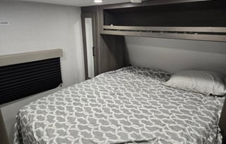 A and A's family travel trailer!