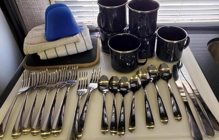 Utensils and Mugs