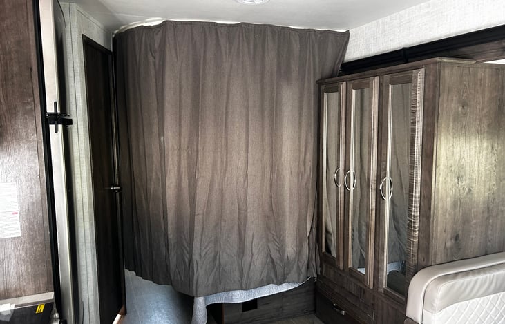Bedroom Privacy Curtain