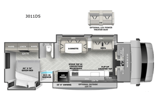 2023 Forest River RV Forester Classic 3011DS Ford