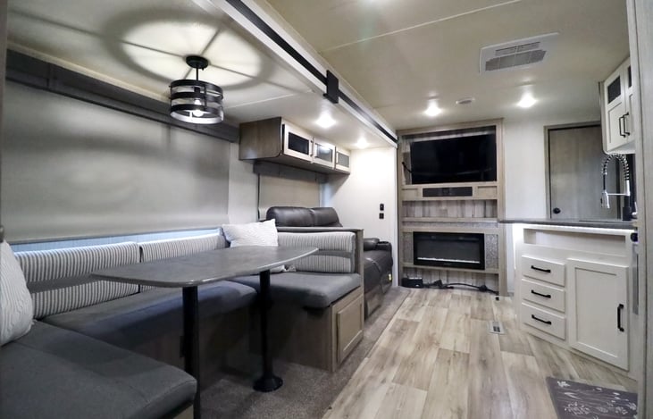 Experience "Gratitude" with our 2022 Palomino Puma 32RBFQ2 located near Table Rock Lake near Branson Missouri and Lake Of The Ozarks. Thank you from us at StoneMountainRVs(dot)com