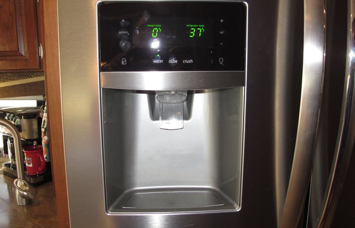 Double filtered water and ice