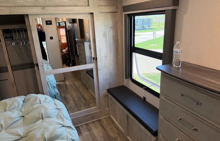 Master King Suite / Large Closet / Dresser
