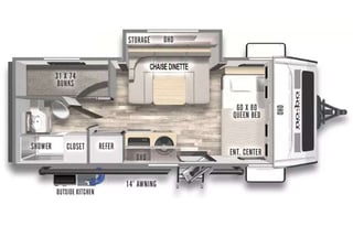 2023 Forest River RV No Boundaries NB19.8