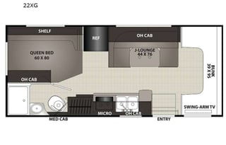 2022 Coachmen RV Cross Trail XL 22XG Ford E-350