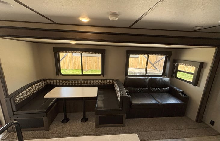 Main Slide with U Shaped Dinette and sofa sleeper