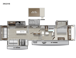Prime Time RV Sanibel 3902WB