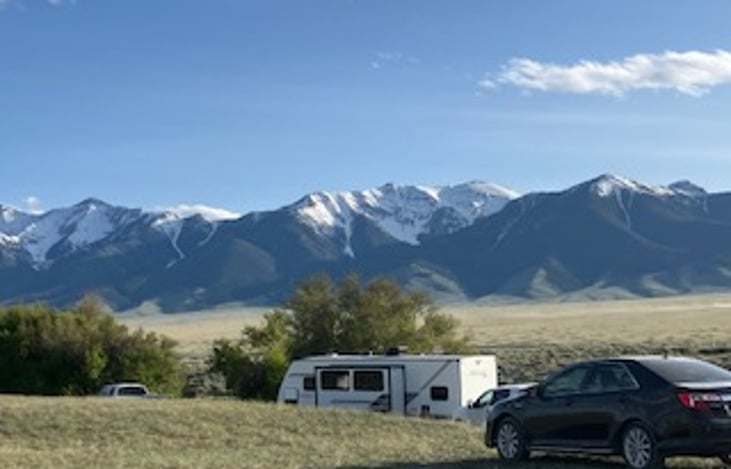 Lemhi mountains overlooking Birch Creek.