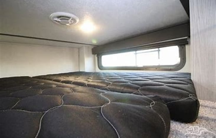 Loft with comfy mattresses.