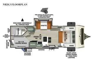 2023 Forest River RV No Boundaries NB20.3