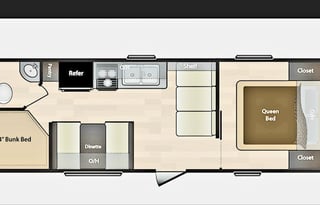 2019 Keystone Bunkhouse (Delivery Only)