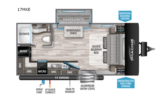 2022 Grand Design Imagine XLS 17MKE