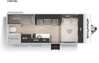 TV, Solar, Bunkbeds..