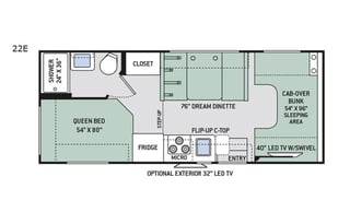 2016 Thor Motor Coach Chateau 22E