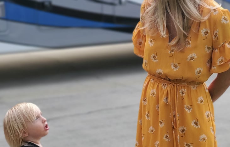 Mother and child. Love. Pure love.