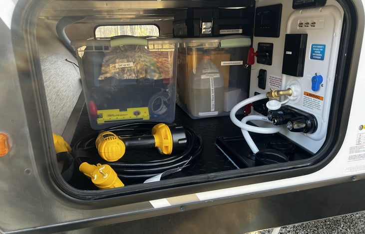 Every thing you need for set up.