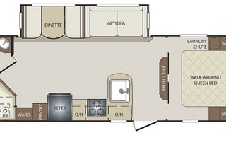 2018 Keystone Bullet 28'