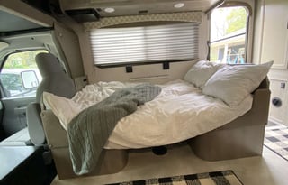 New for 2025 large fridge and plush pads for beds!