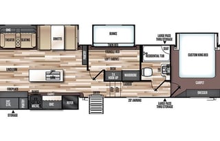 2019 Forest River Wildwood Heritage GLen 370BL