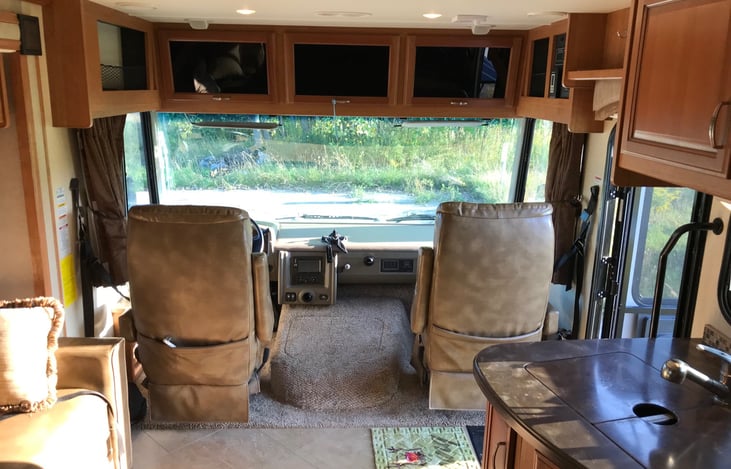 A view from the Dinette Area