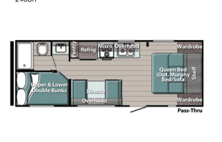 Spacious Clean New 27' Ultra-Lite Travel Trailer