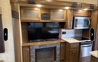 Spacious, stocked, delivered. King w/ pullout sofa