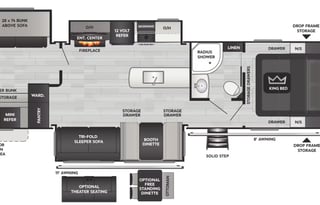 2025 Keystone RV Cougar Half-Ton 34TSB
