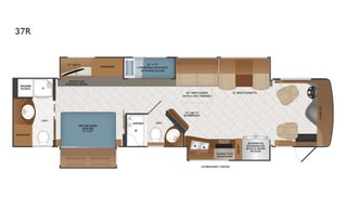 2021 Diesel, Bunks, 2 Full Baths