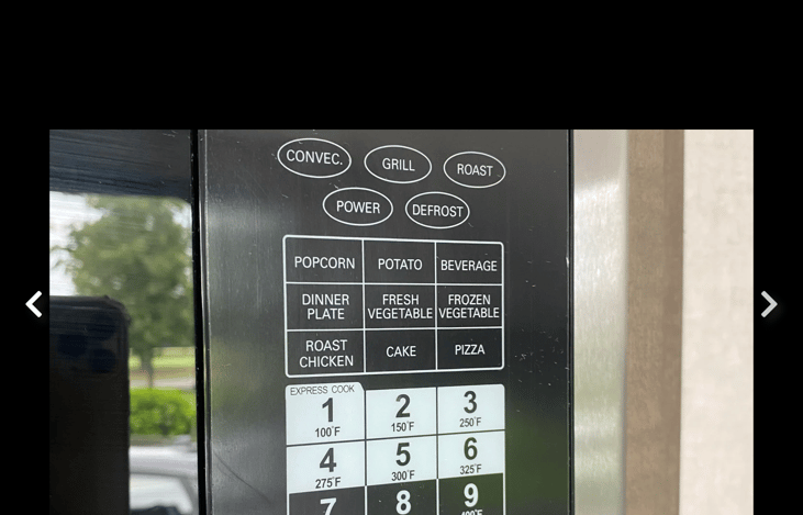 Convection microwave